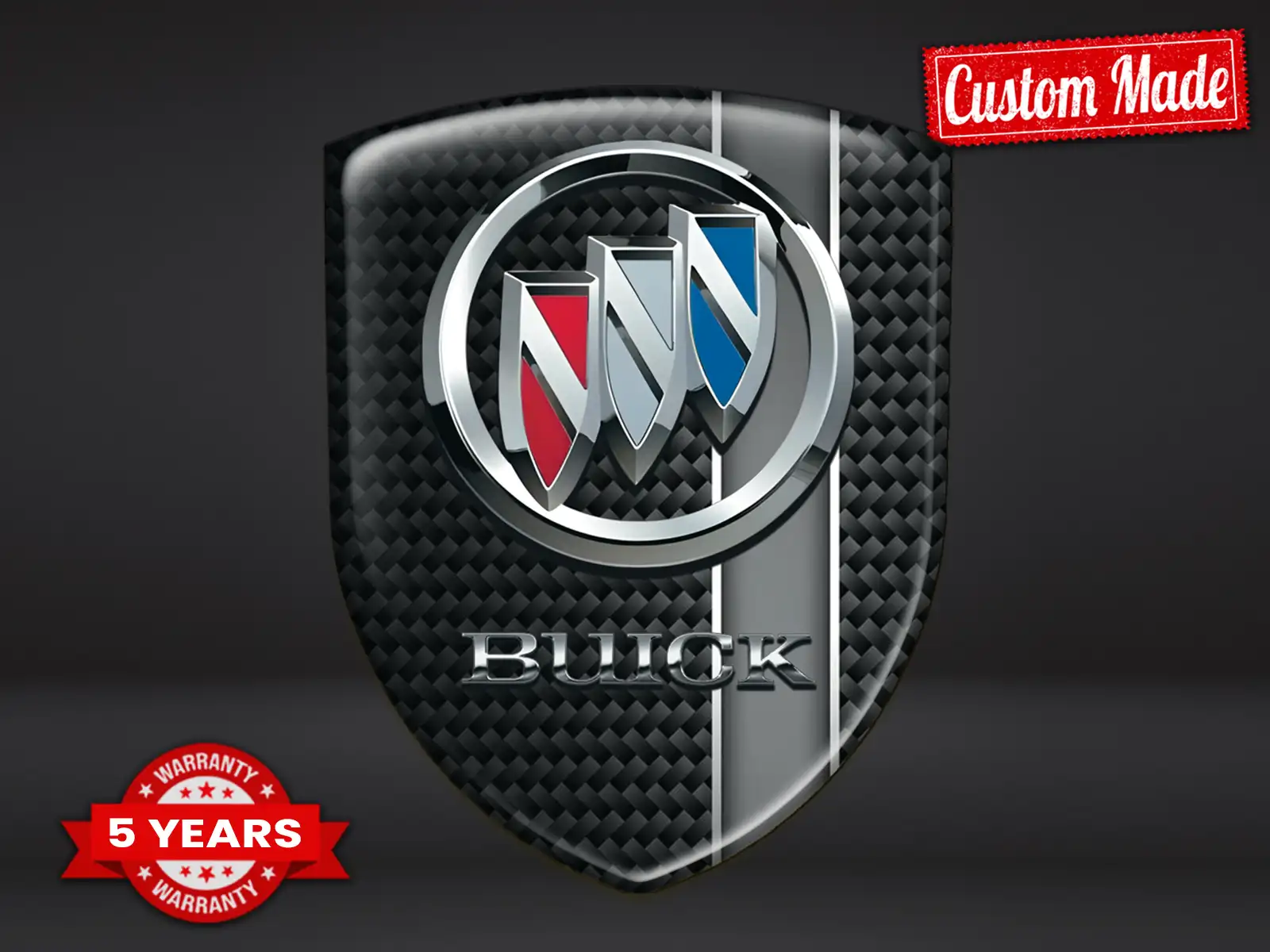 Buick Logo Auto Máximo Duradero Estilo Pro Rendimiento